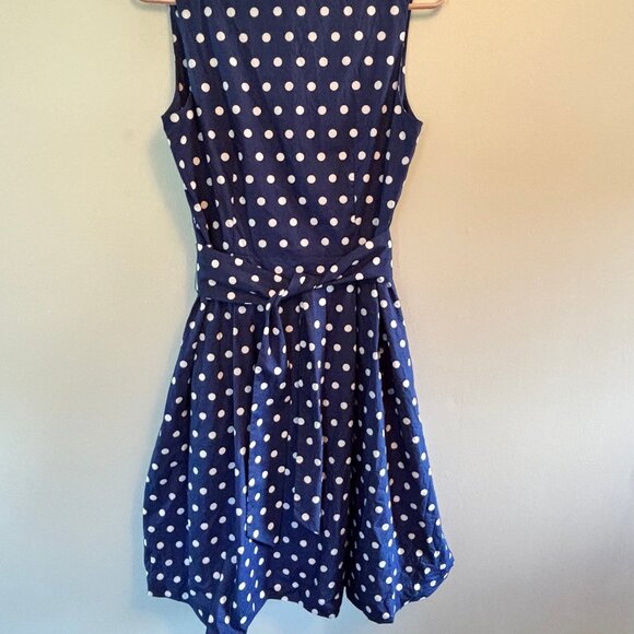L.L. Bean Signatures Polka Dot Dress - Picture 3 of 6